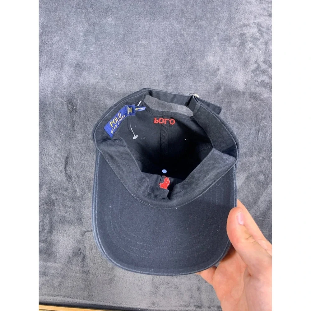 Polo Ralph Lauren Classic Sport Cap Men's Hat One Size Navy Blue